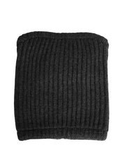 Dolce & Gabbana Black Cashmere Neck Warmer Hat