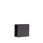 Ferragamo Gray Calf Leather Wallet