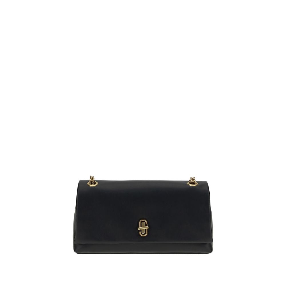 Marc Jacobs Black Calf Leather Shoulder Bag
