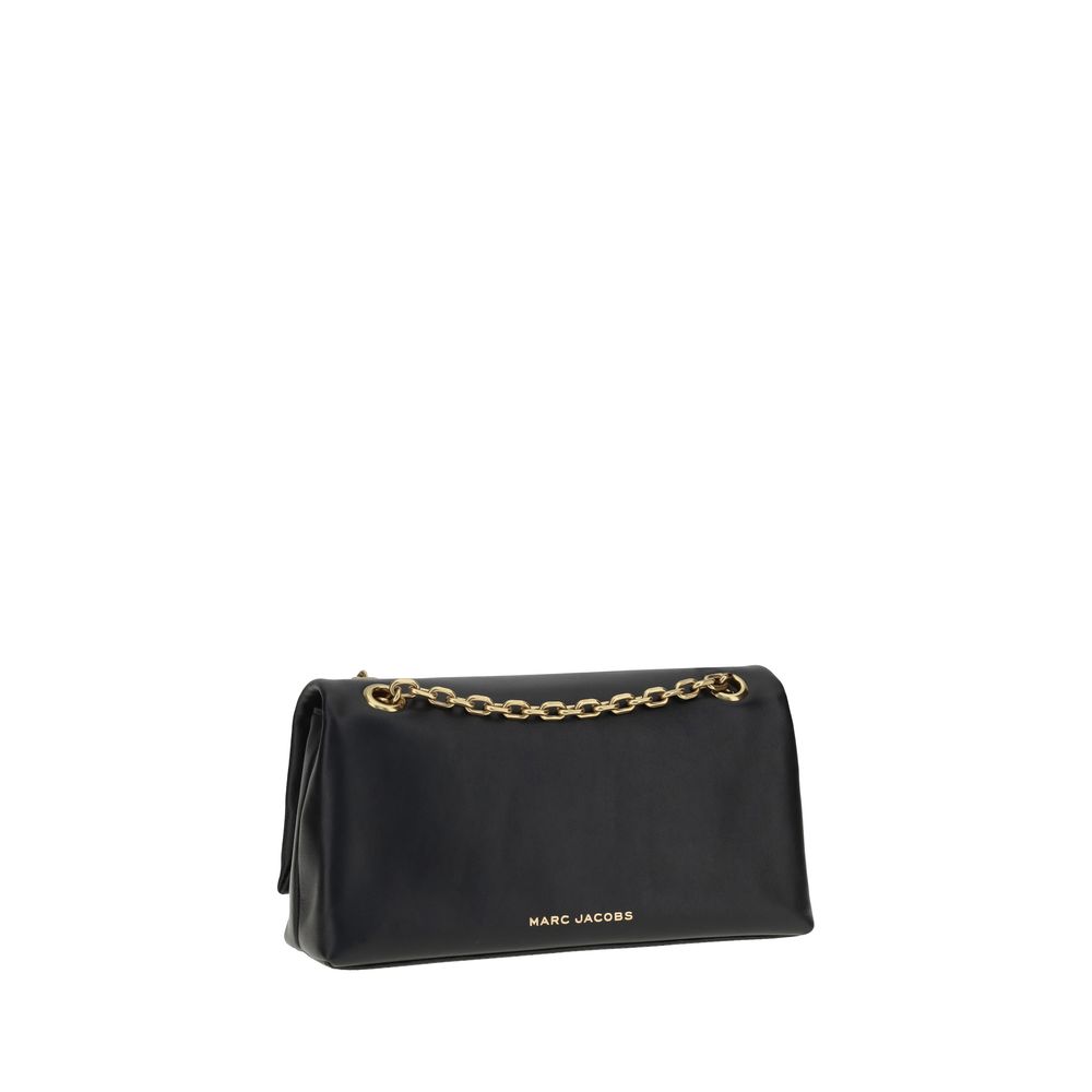 Marc Jacobs Black Calf Leather Shoulder Bag