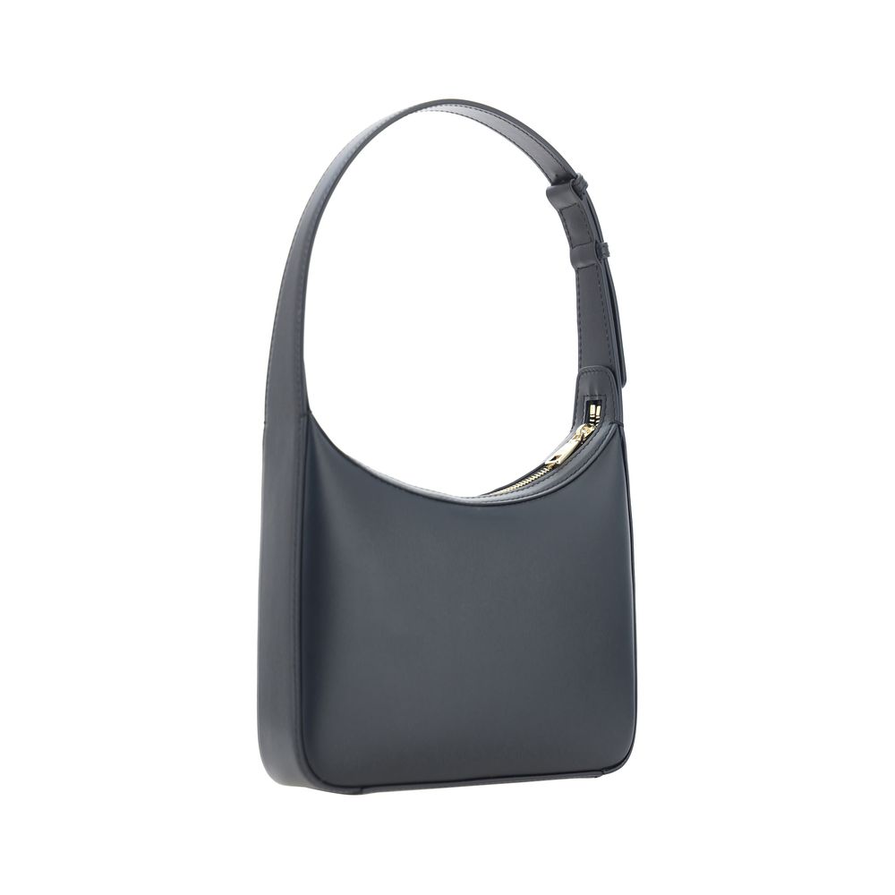 Dolce & Gabbana Black Calf Leather Shoulder Bag
