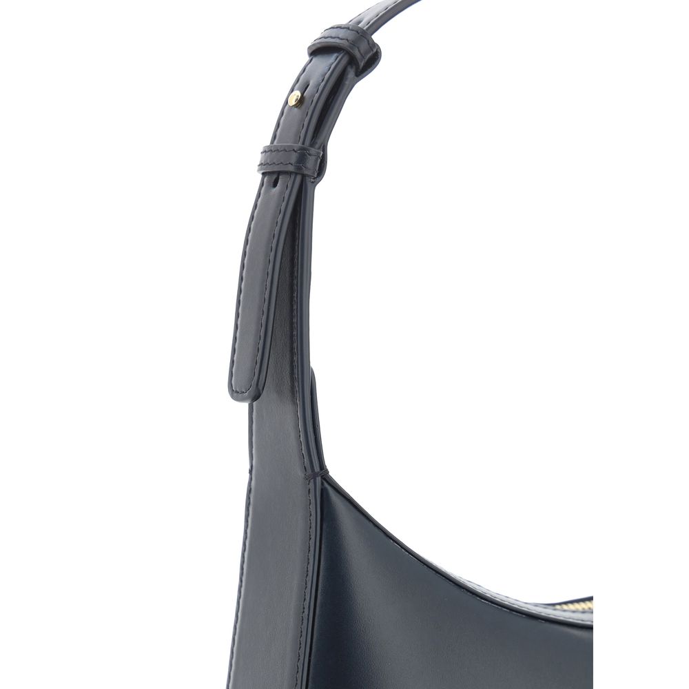 Dolce & Gabbana Black Calf Leather Shoulder Bag