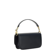 Dolce & Gabbana Black Calf Leather Shoulder Bag