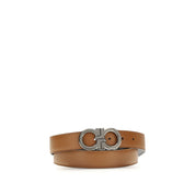 Ferragamo Brown Calf Leather Regular Belt