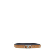 Ferragamo Brown Calf Leather Regular Belt