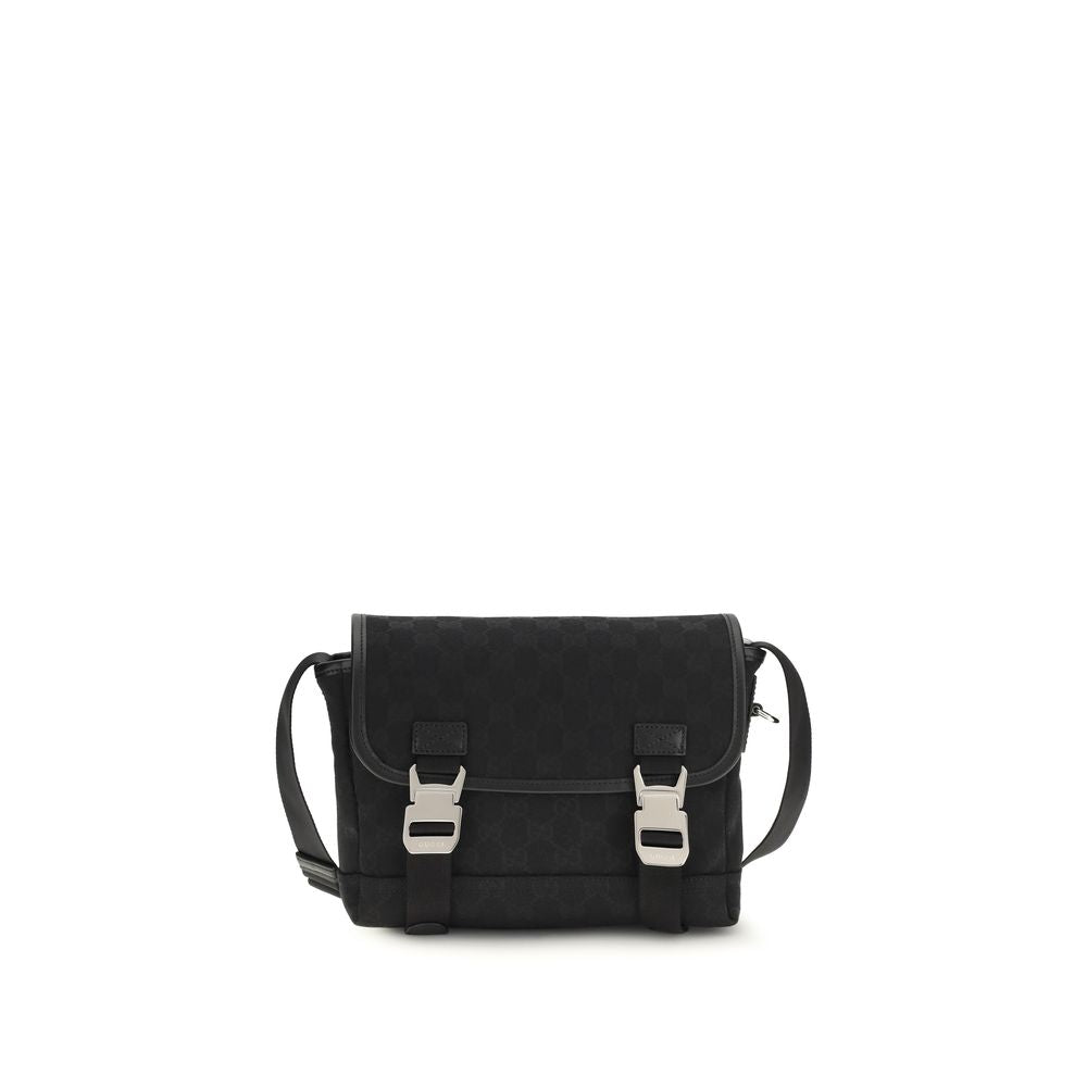 Gucci Black Fabric Shoulder Bag