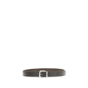 Valentino Garavani Black Calf Leather Regular Belt