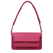 Marni Fuchsia Leather Shoulder Bag