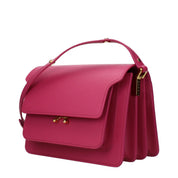 Marni Fuchsia Leather Shoulder Bag