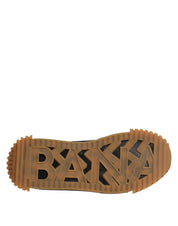 Dolce & Gabbana svarta och bruna NS1 låga sneakers med logotyp
