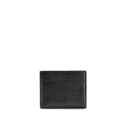 PINKO Black Calf Leather Card Holder
