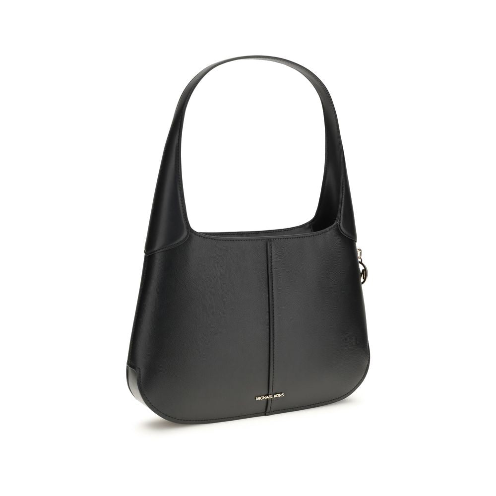 Michael Kors Black Calf Leather Shoulder Bag