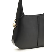 Michael Kors Black Calf Leather Shoulder Bag