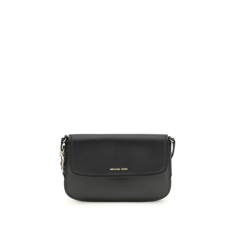 Michael Kors Black Calf Leather Shoulder Bag