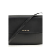 Michael Kors Black Calf Leather Shoulder Bag