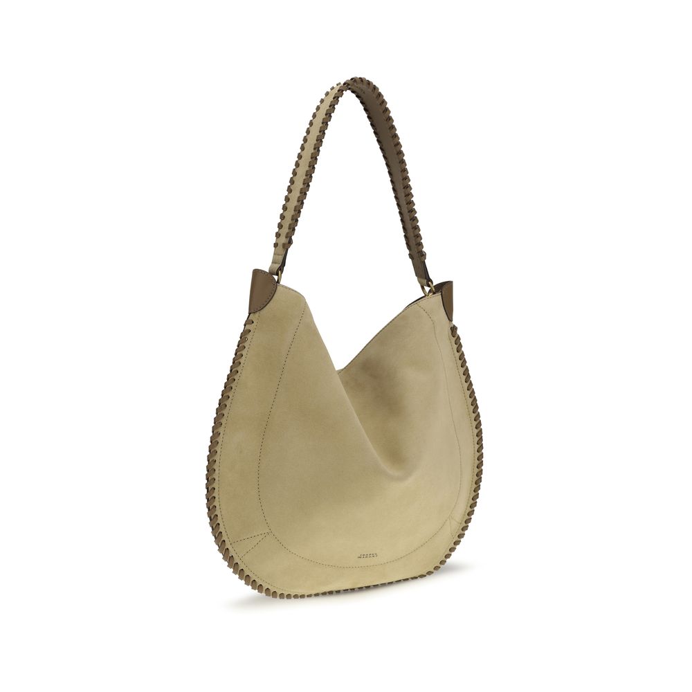 Isabel Marant Beige Calf Leather Shoulder Bag