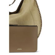 Isabel Marant Beige Calf Leather Shoulder Bag