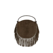 Isabel Marant Brown Calf Leather Shoulder Bag