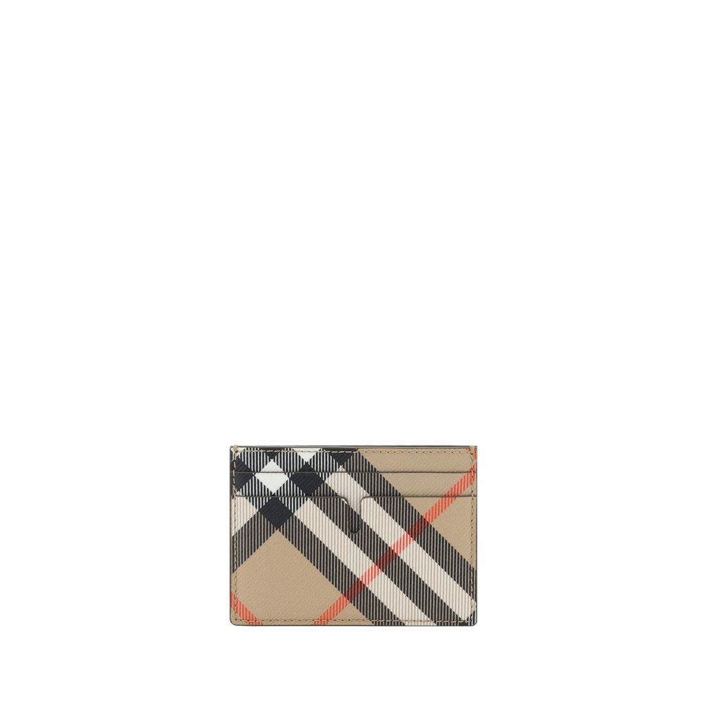 Burberry Beige Cotton Blend Cardholder
