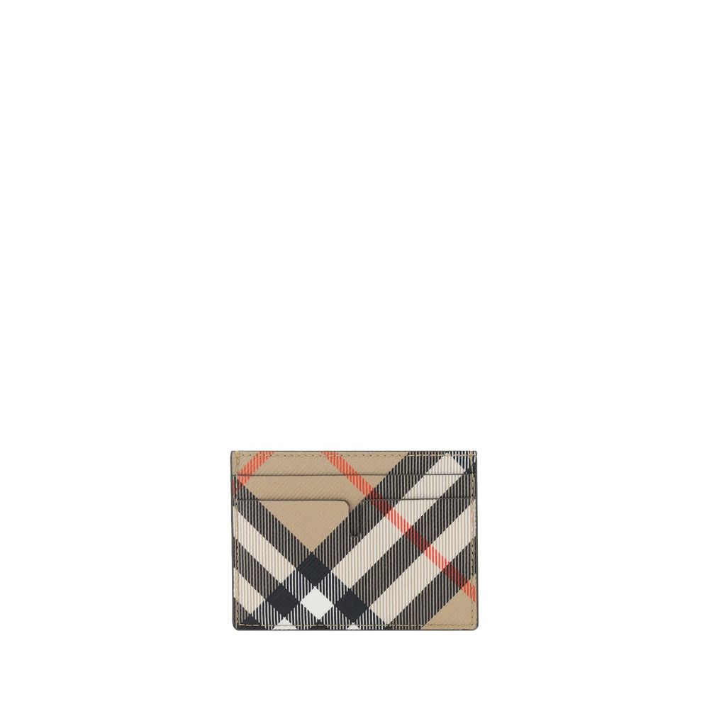 Burberry Beige Cotton Blend Cardholder