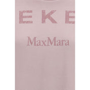 Max Mara Purple Cotton Sweatshirt