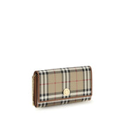 Burberry Beige Polyethylene Chain Wallet