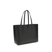 Burberry Black Calf Leather Reversible Tote Bag