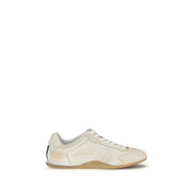 Gucci Black Calf Leather Low Top Sneakers