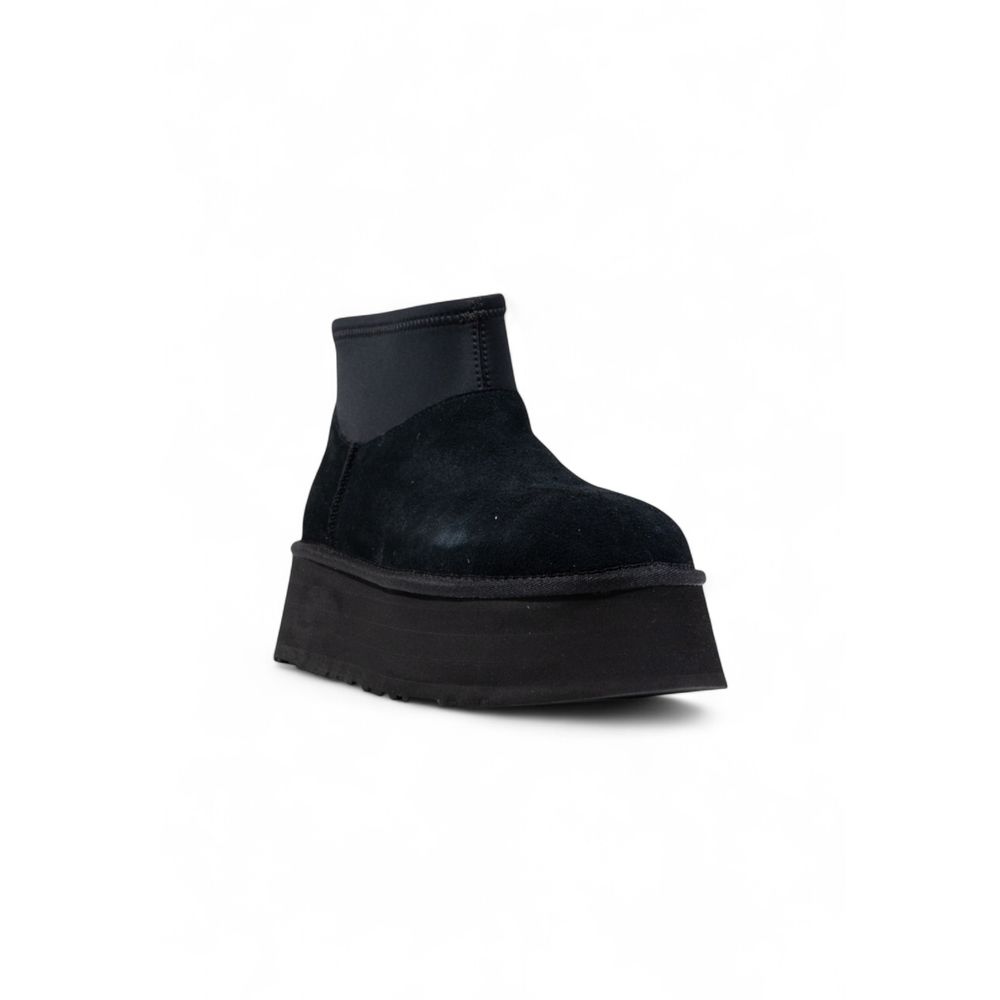 UGG Black Suede Ankle Boots