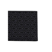 Calvin Klein Black Recycled Polyester Billfold Wallet