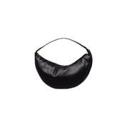 Calvin Klein Black Polyurethane Crescent Handbag
