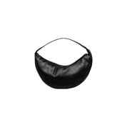Calvin Klein Black Polyurethane Crescent Handbag