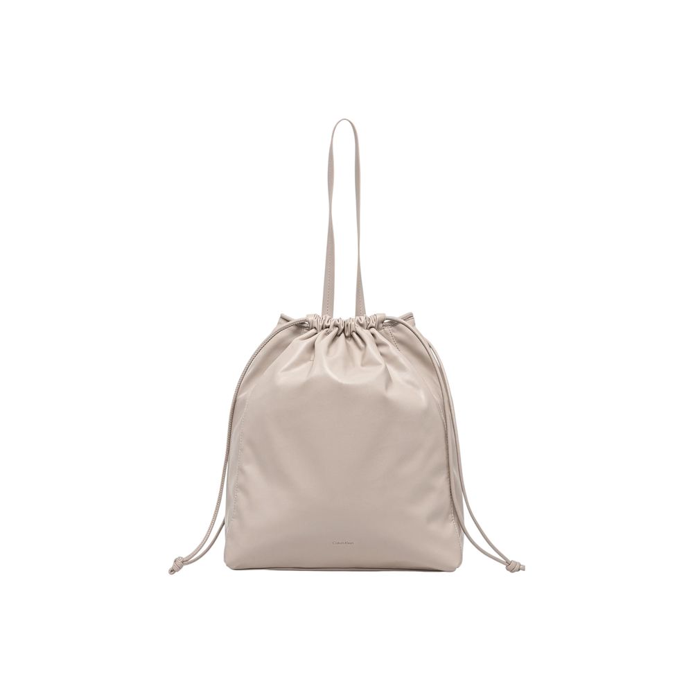 Calvin Klein Beige Polyurethane Handbag
