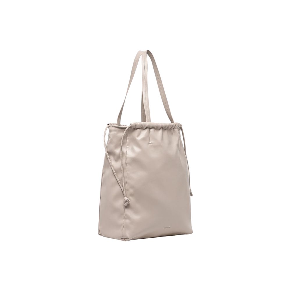 Calvin Klein Beige Polyurethane Handbag
