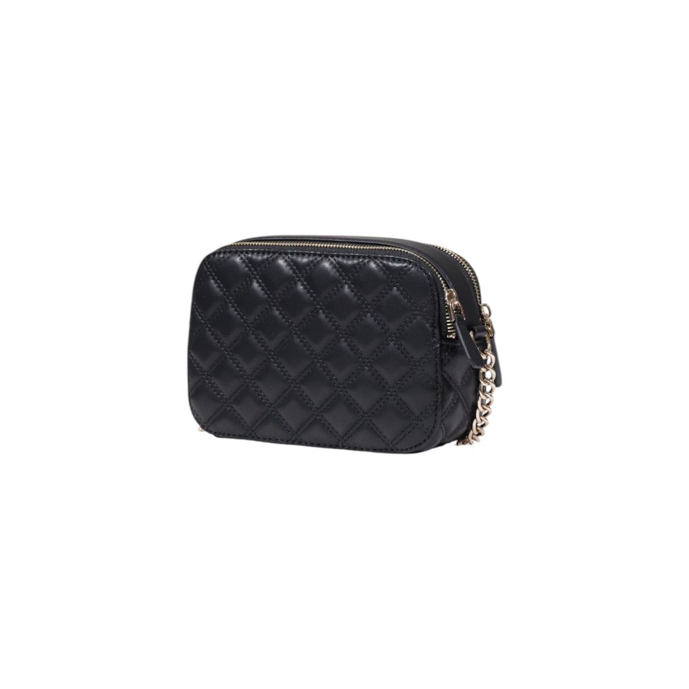 Guess Black Polyurethane Camera Bag