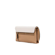 Guess Beige Polyurethane Clutch Bag