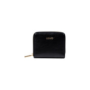 Liu Jo Black Polyurethane Small Wallet