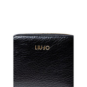 Liu Jo Black Polyurethane Small Wallet
