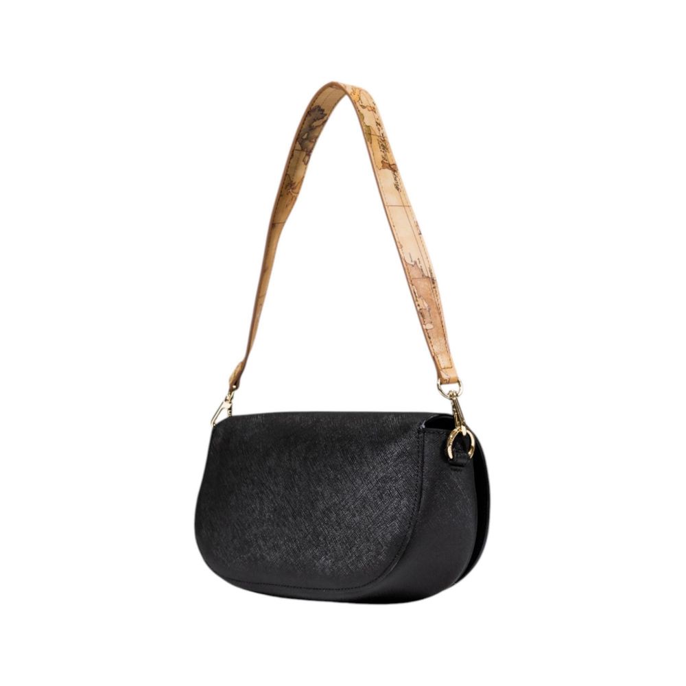 Alviero Martini Prima Classe Black PVC Handbag