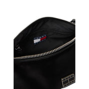 Tommy Hilfiger Jeans Black Eco-Leather Shoulder Bag