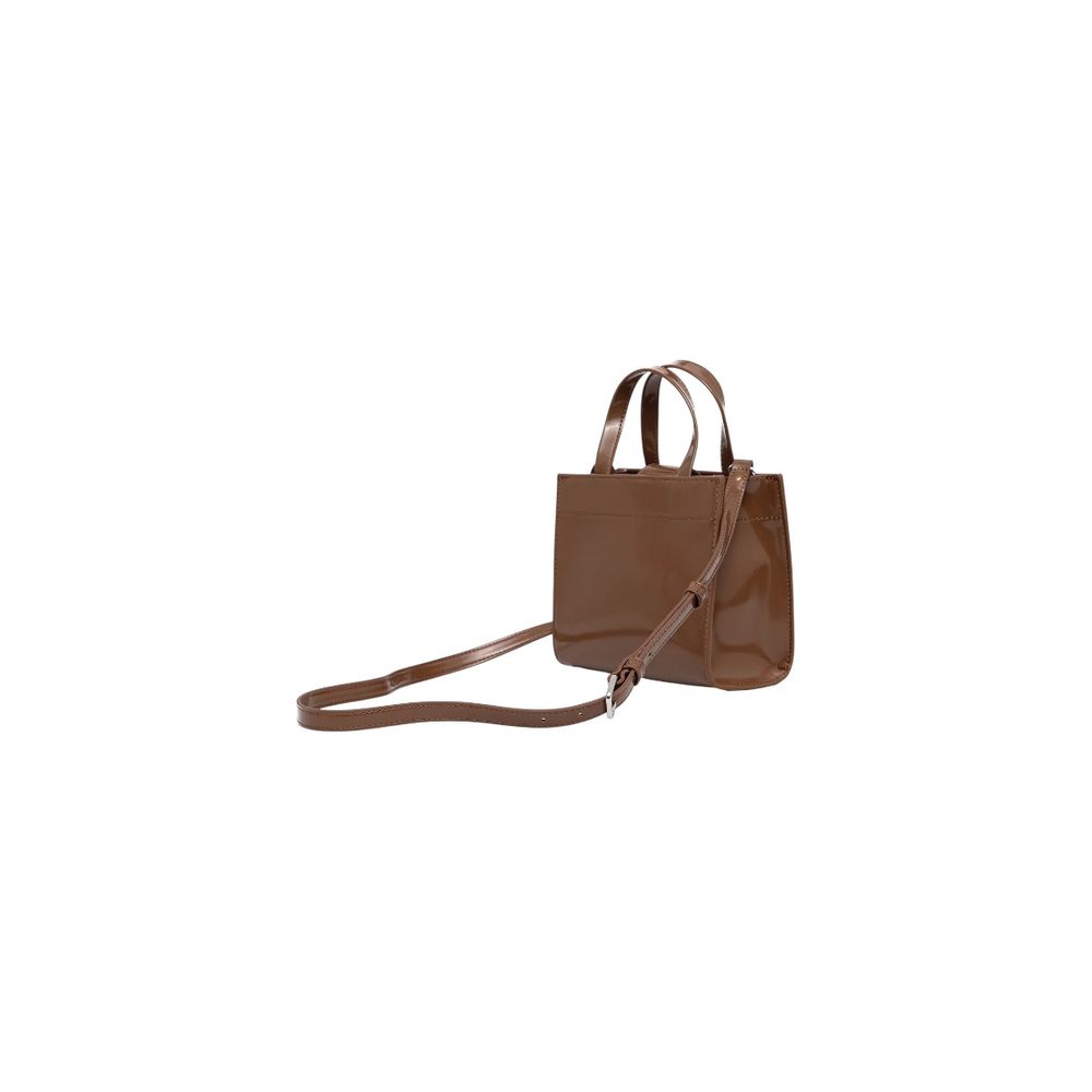 Tommy Hilfiger Jeans Beige Polyurethane Mini Tote