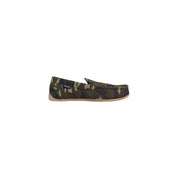 Ralph Lauren Green Camouflage Textile Slippers