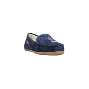Ralph Lauren Blue Suede Slippers