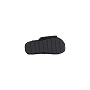 Ralph Lauren Black Textile Platform Slippers