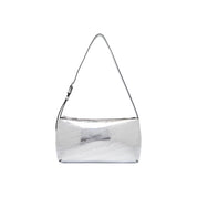 Tommy Hilfiger Jeans Silver Polyurethane Shoulder Bag