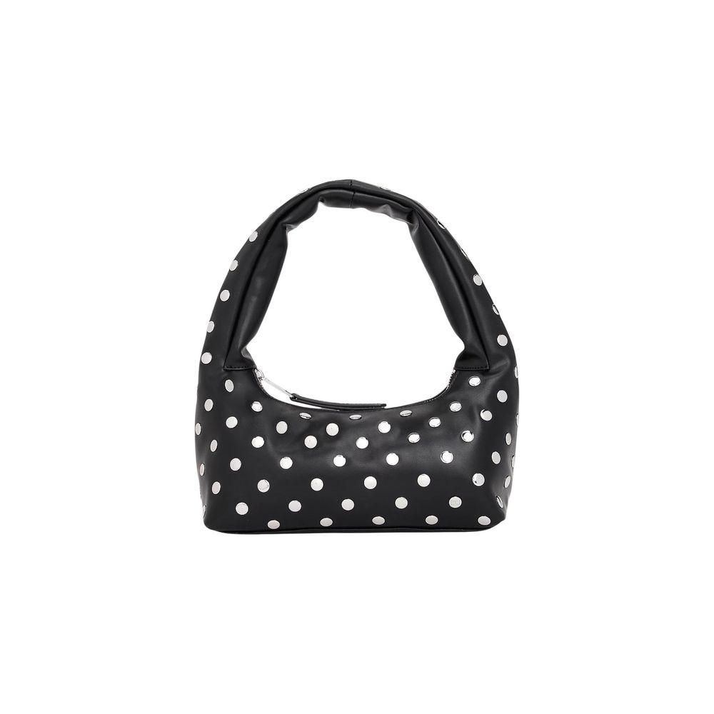 Tommy Hilfiger Jeans Black Polyurethane Shoulder Bag