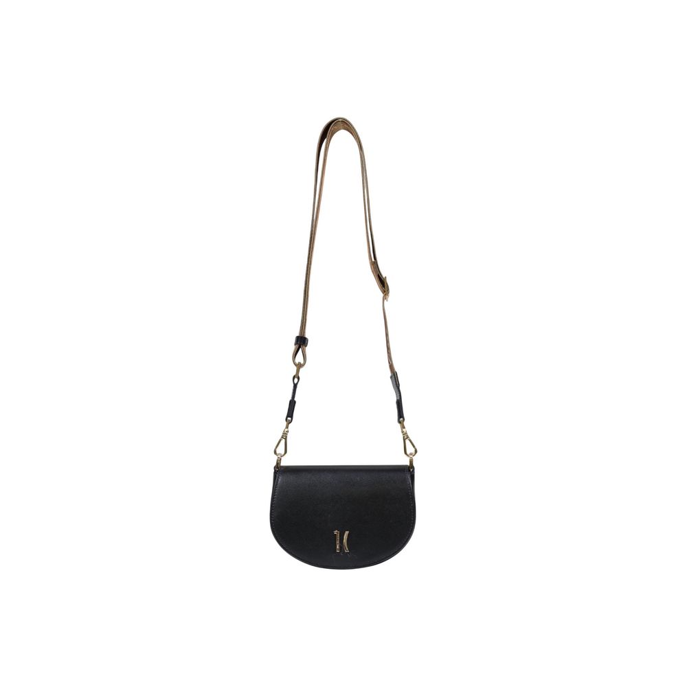 Alviero Martini Prima Classe Black Leather Small Shoulder Bag