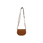 Alviero Martini Prima Classe Brown Leather Small Shoulder Bag