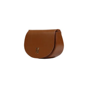 Alviero Martini Prima Classe Brown Leather Small Shoulder Bag