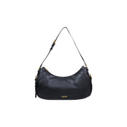 Liu Jo Black Eco-Leather Hobo Bag